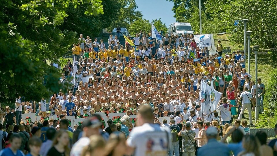 Фестиваль был посвящен здоровому образу жизни