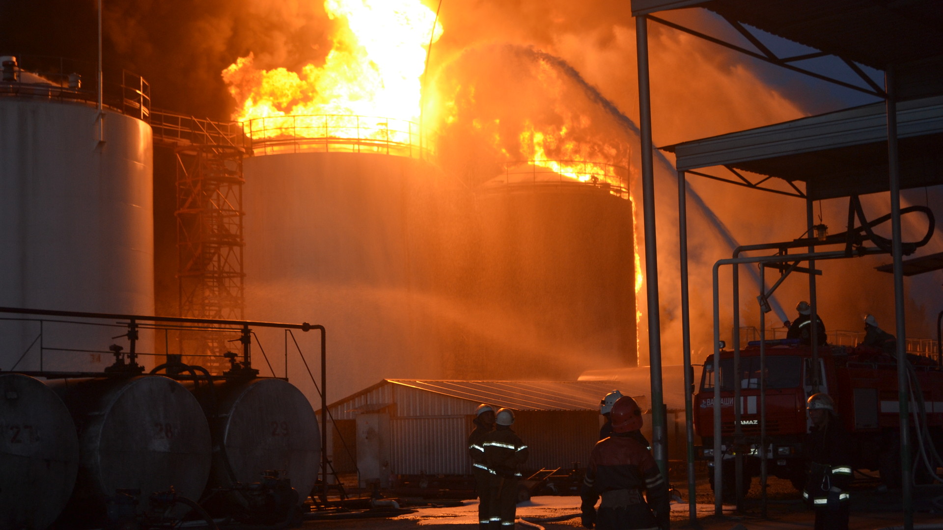 У результаті вибуху загинули пожежні