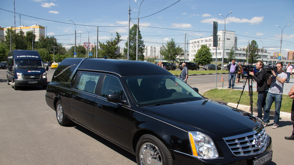 Похорон Жанни Фріске