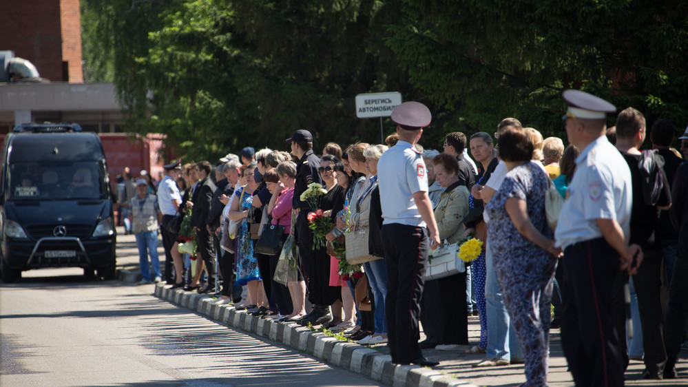 Похорон Жанни Фріске
