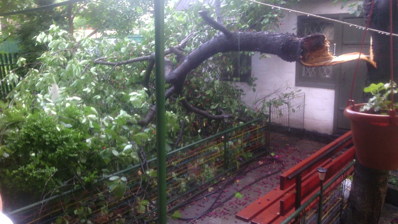 Кривий Ріг постраждав від зливи