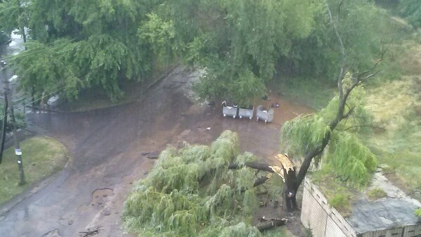 Кривий Ріг постраждав від зливи