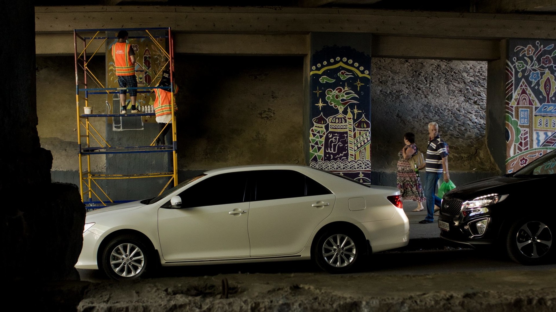 Мост у Голосеевского парка