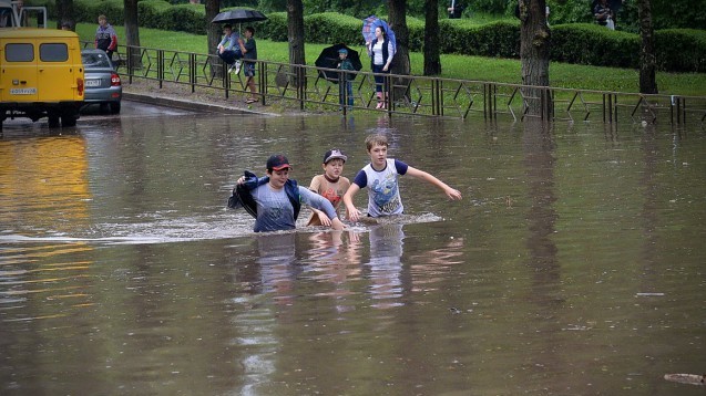 Потоп в Липецьку