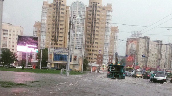 Потоп в Липецьку