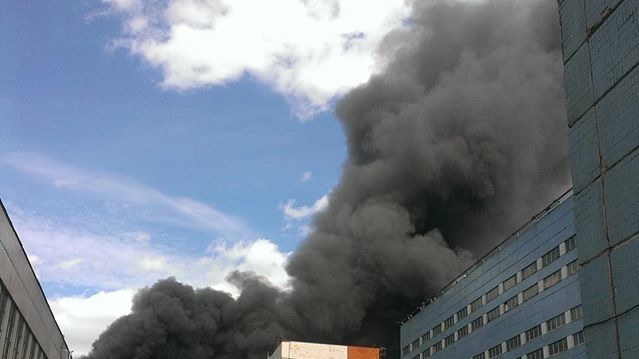 Пожежа в Москві