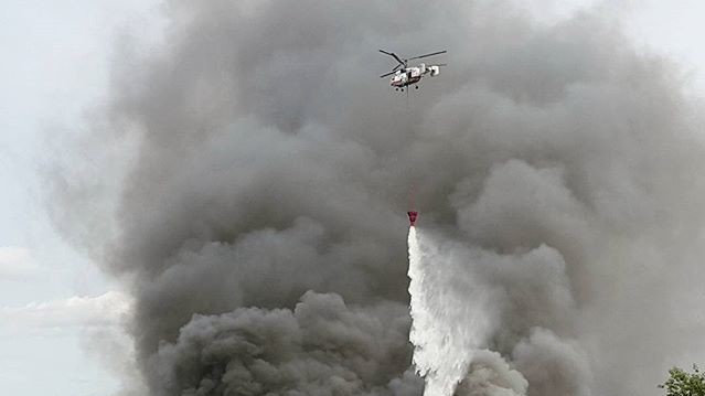 Пожежа в Москві