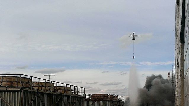 Пожежа в Москві