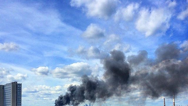 Пожежа в Москві