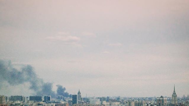 Пожежа в Москві