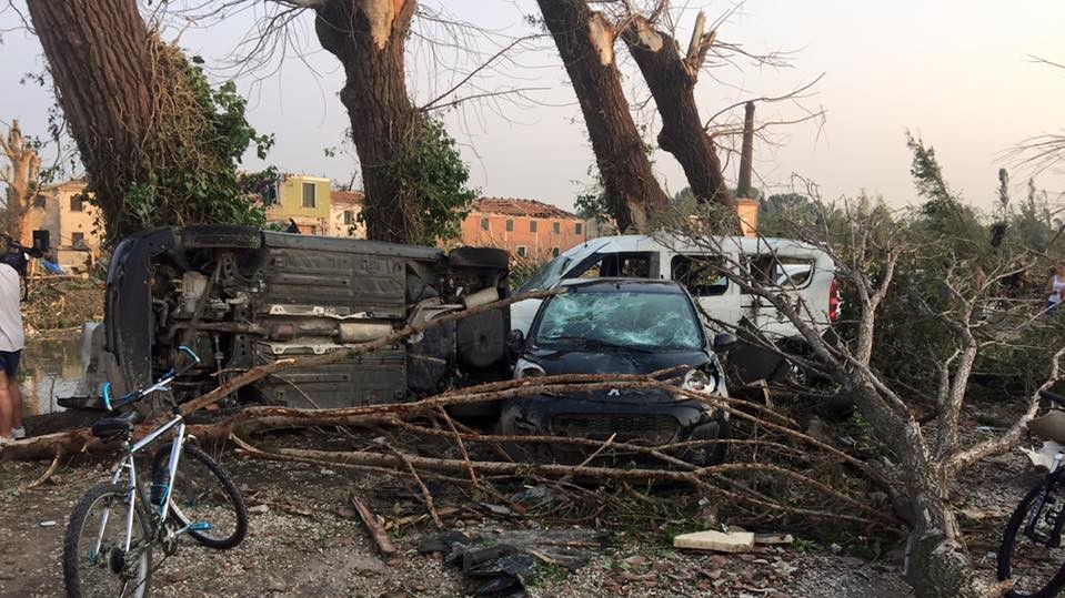 Последствия разгула стихии