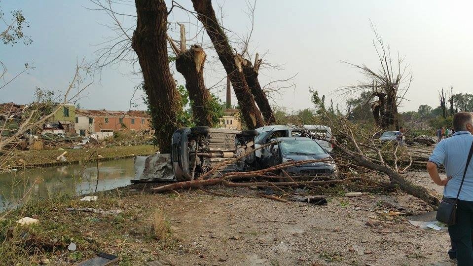 Последствия разгула стихии