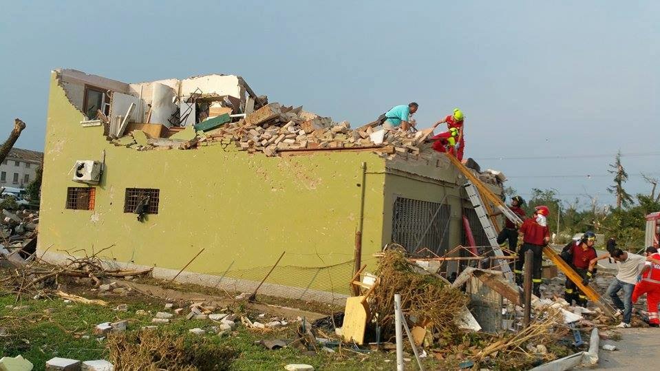 Последствия разгула стихии