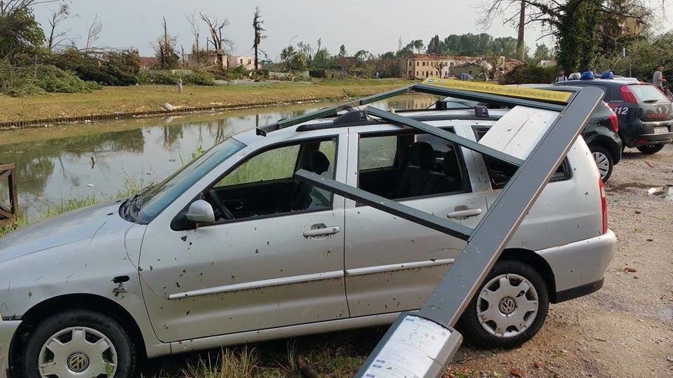 Последствия разгула стихии