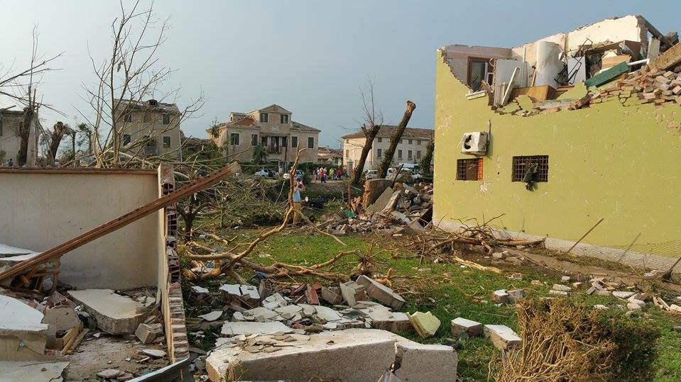 Последствия разгула стихии