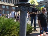 Памятник в Запорожье открыли 24 августа