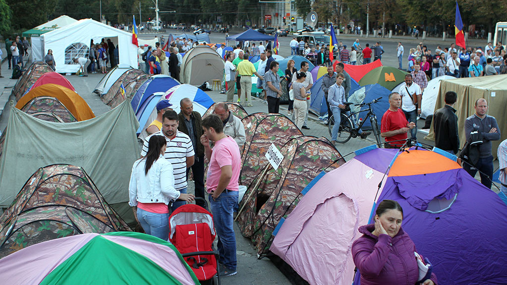 Жителі Кишинева вийшли на Майдан через корупцію в уряді