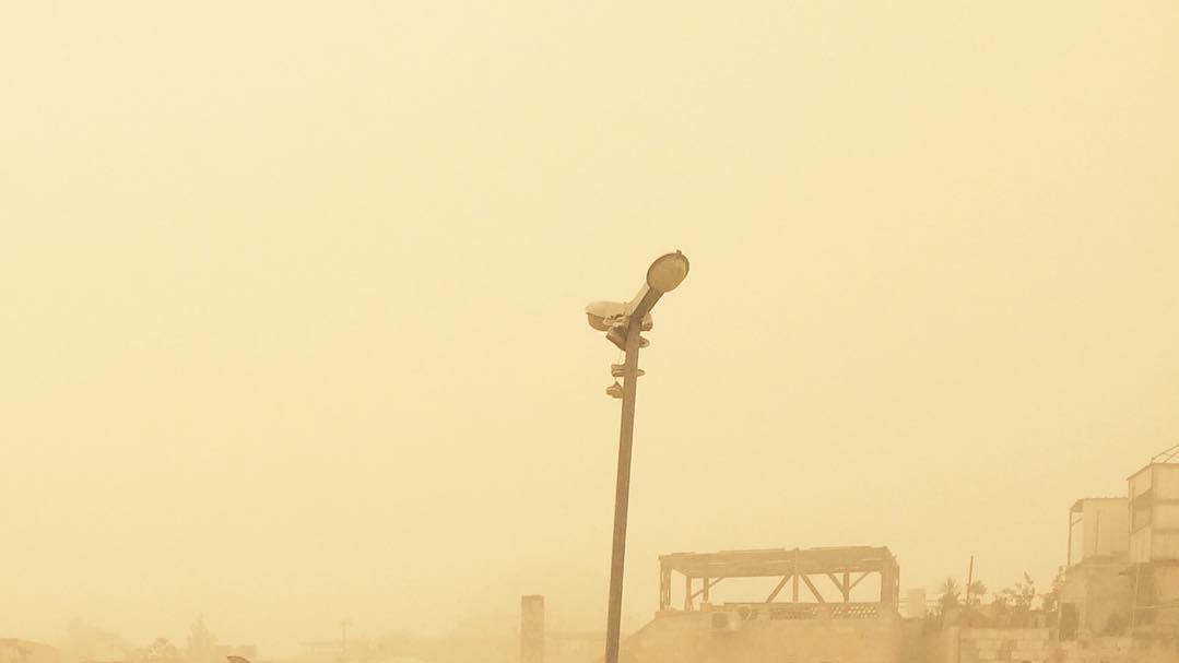 Піщана буря в Ізраїлі