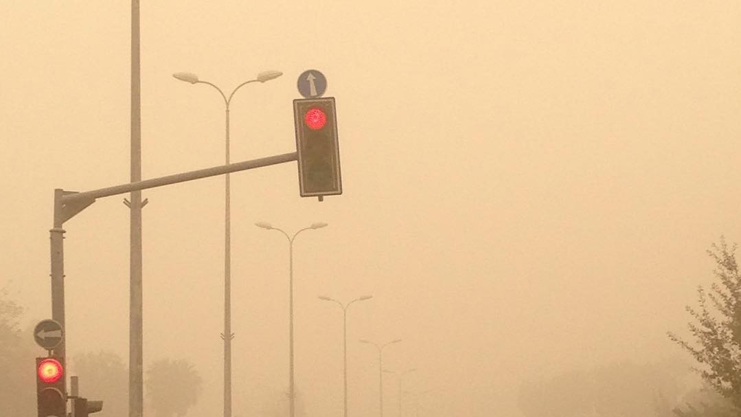 Піщана буря в Ізраїлі