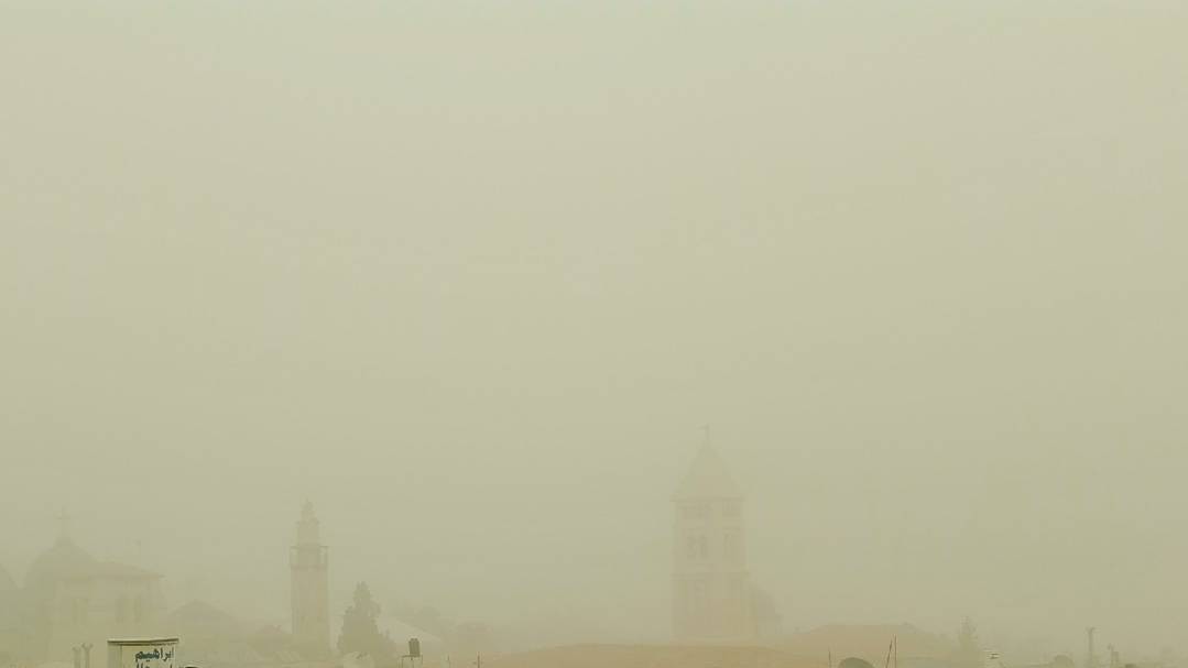 Піщана буря в Ізраїлі