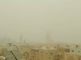 Песчаная буря в Израиле