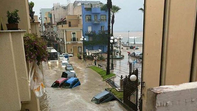 Паводок в Италии