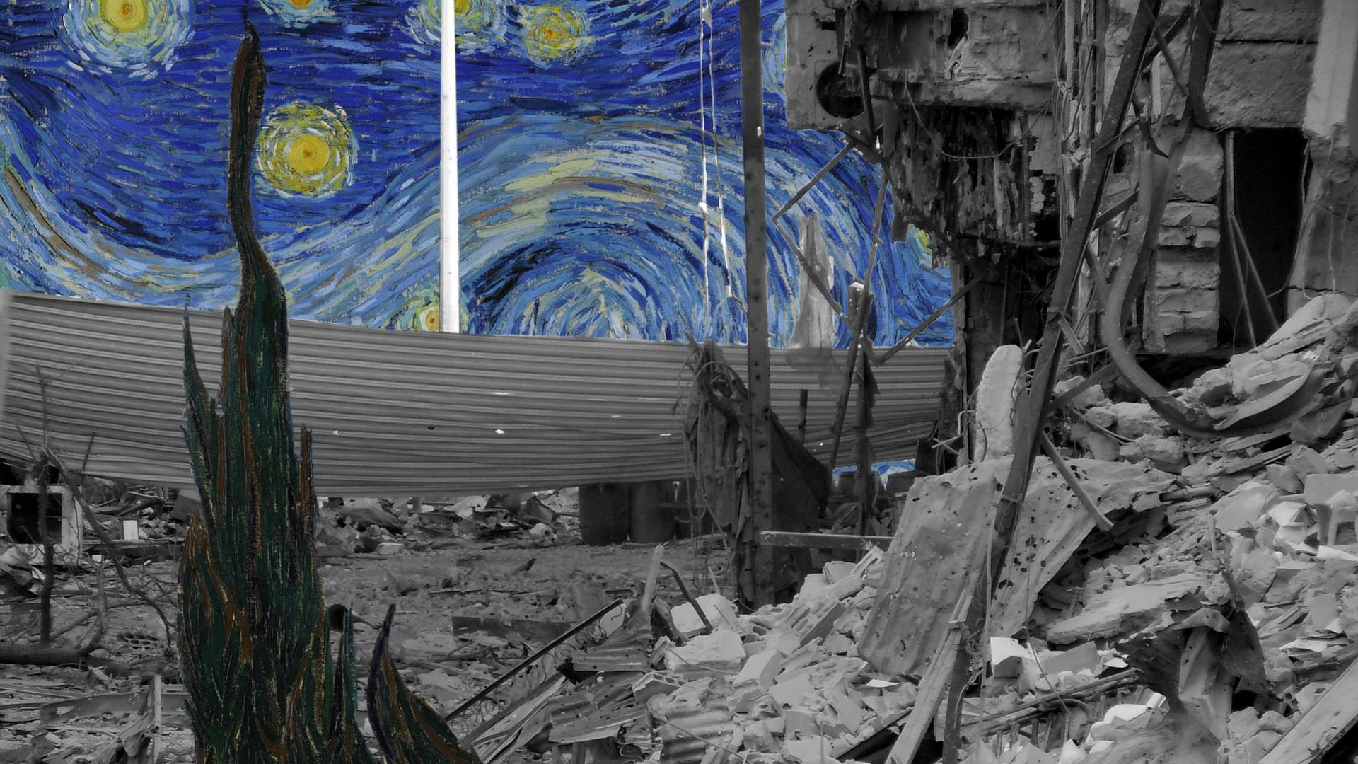 Робота з серії Syrian Museum