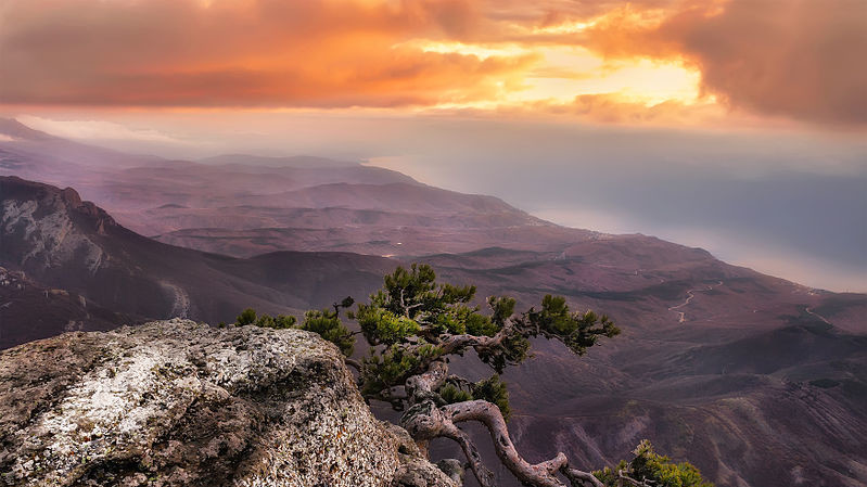 Южное Демерджи на рассвете. Сак Анастасия