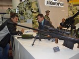 На выставке представлены образцы современного оружия