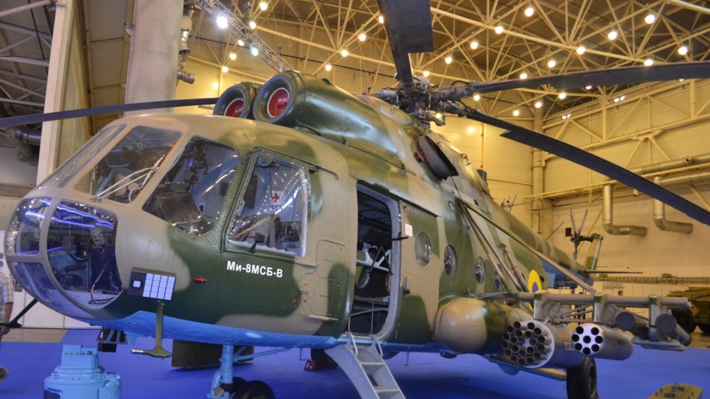 На выставке представлены образцы современного оружия