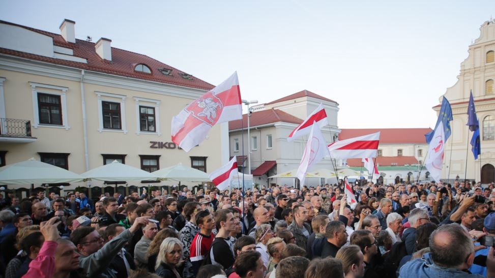 Пікет в Мінську