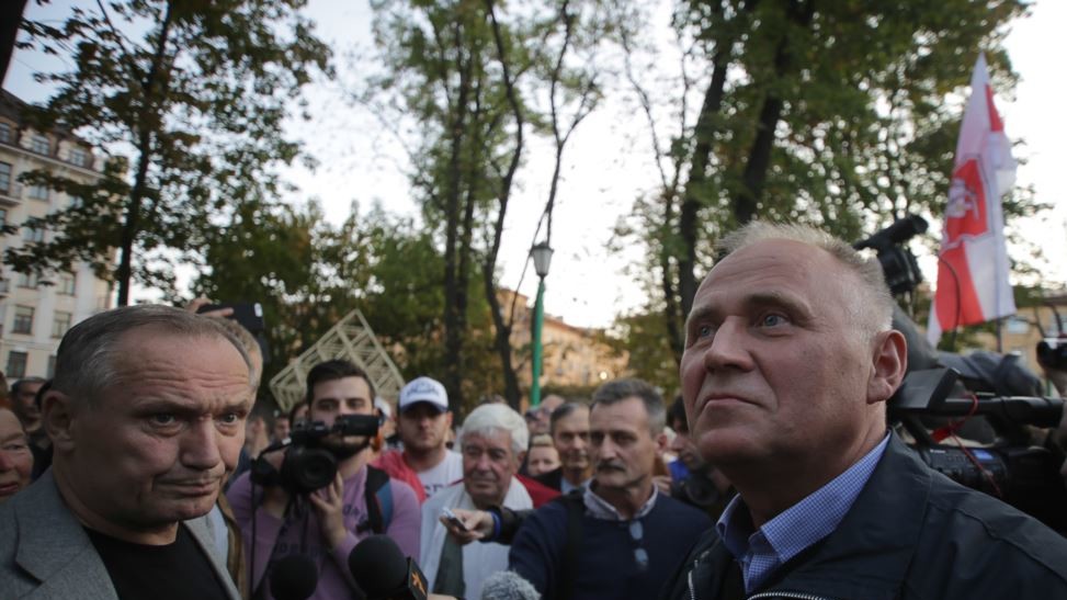 Пікет в Мінську