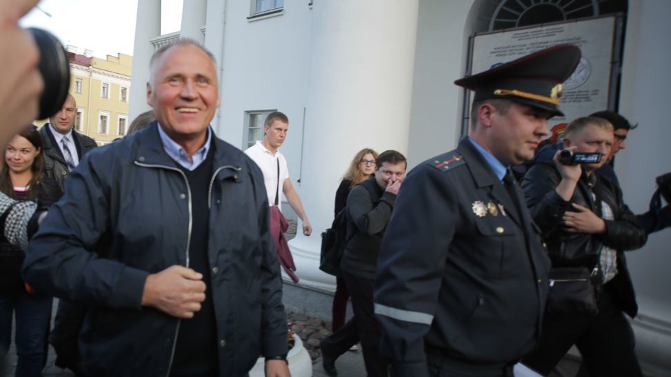 Пікет в Мінську