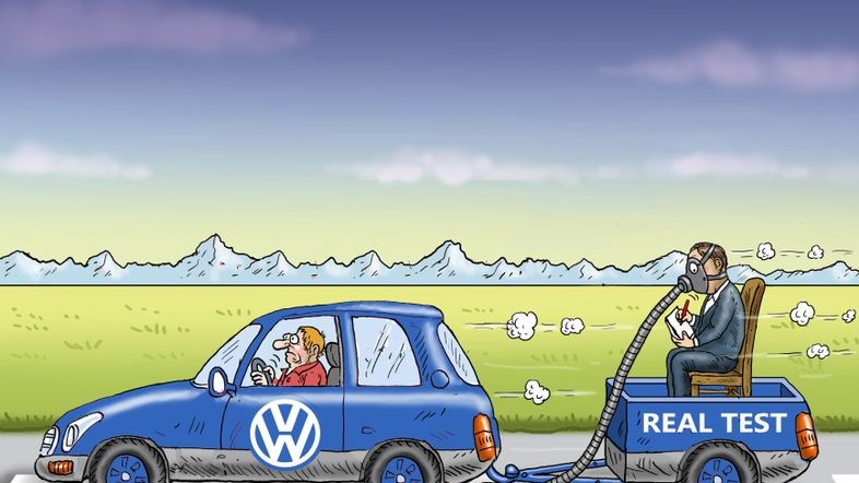Карикатури на Volkswagen