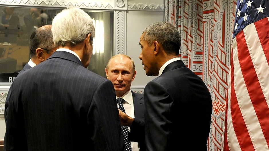 Обама и Путин провели 90-минутную встречу, главными темами которой стали Украина и Сирия