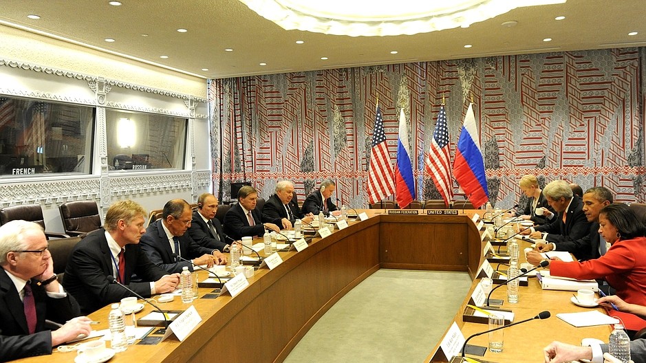 Обама и Путин провели 90-минутную встречу, главными темами которой стали Украина и Сирия