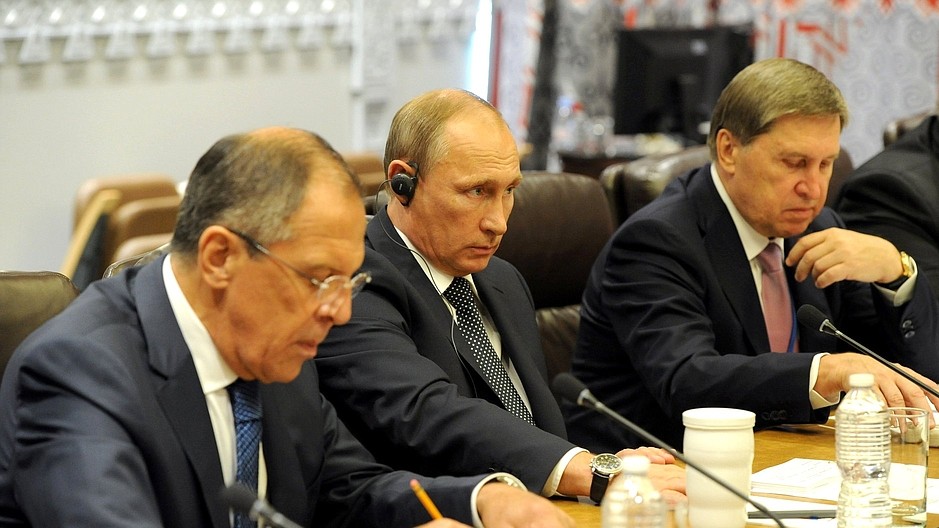 Обама и Путин провели 90-минутную встречу, главными темами которой стали Украина и Сирия