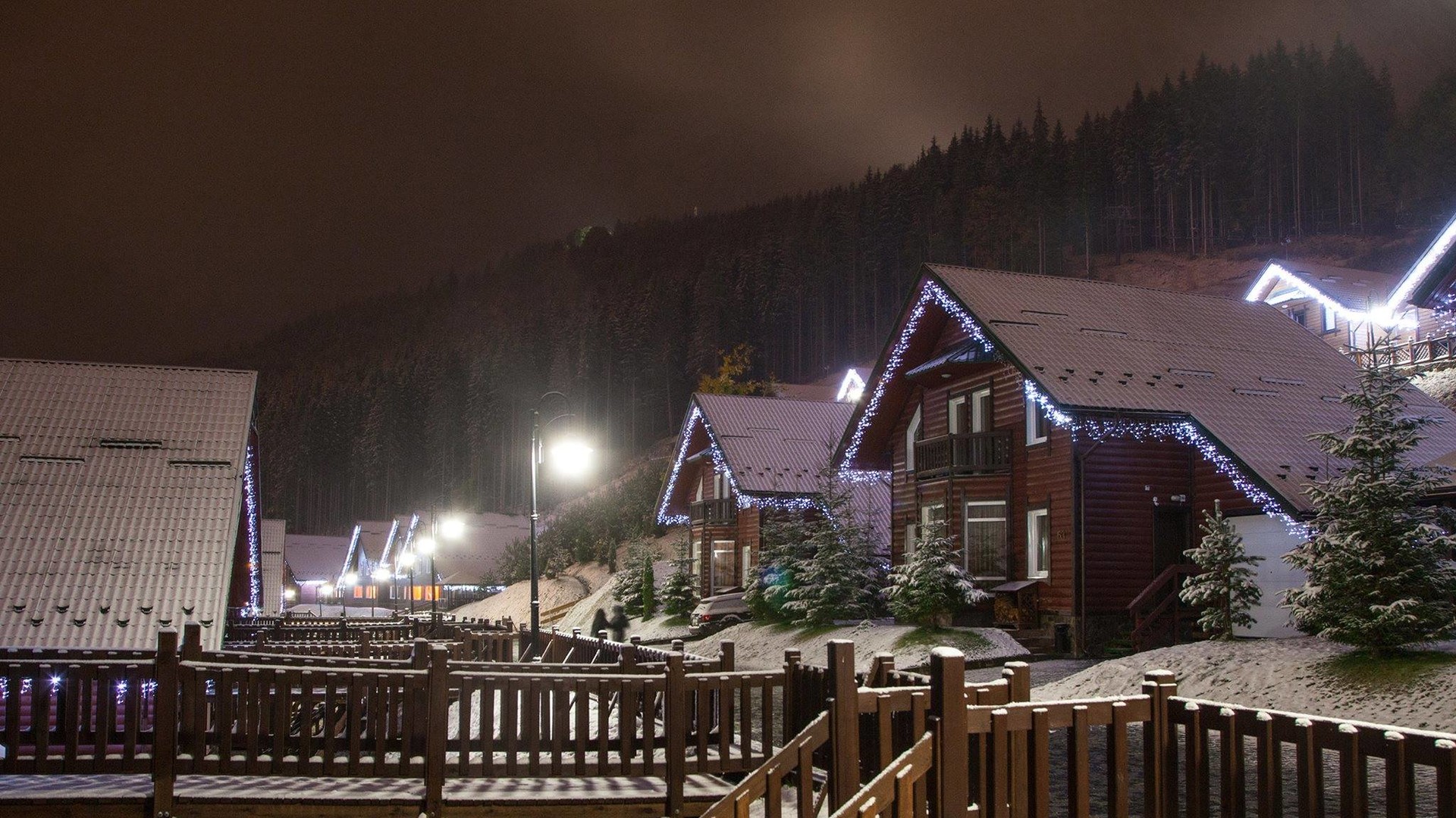 Сніг в Буковелі