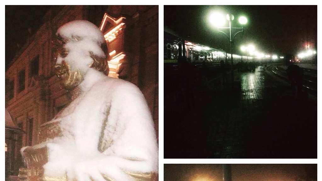 Сніг у Львові