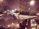 Снег в Черновцах