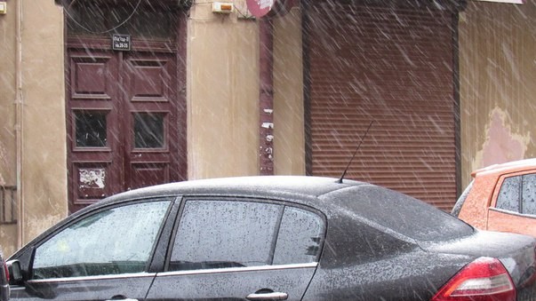 Сніг у Чернівцях