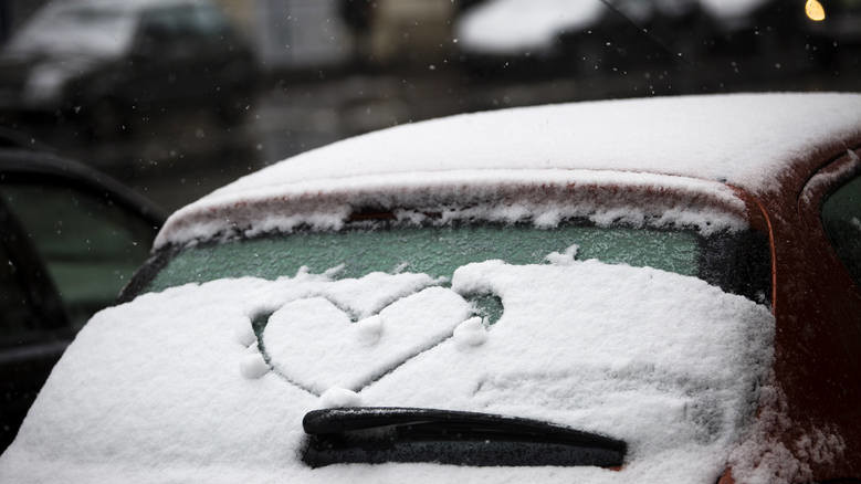 Сніг у Польщі