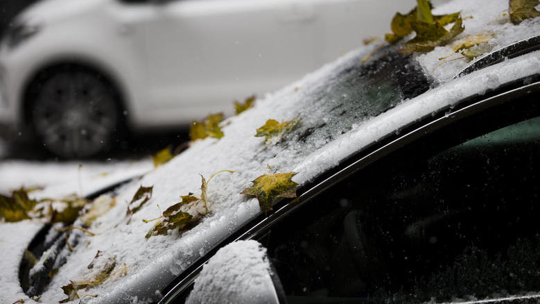 Сніг у Польщі