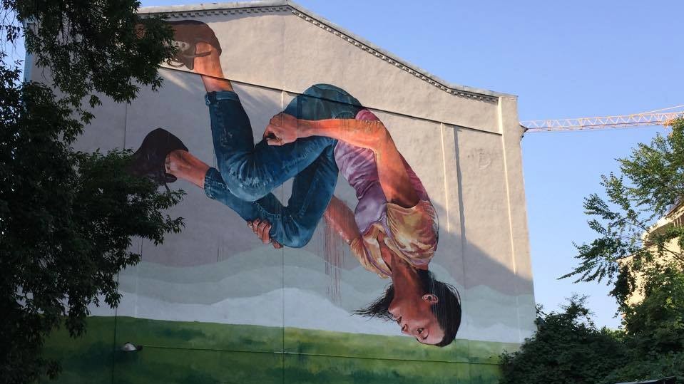 Мурал на улице Стрелецкой