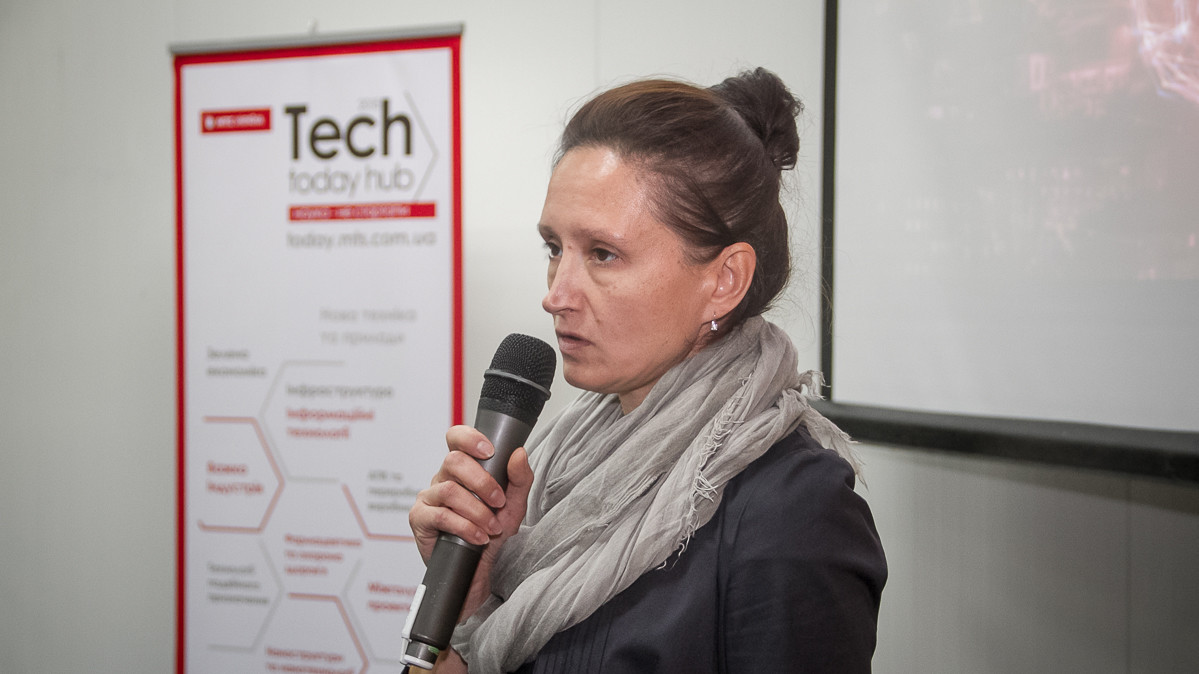 Модератор зустрічі Вікторія Рубан