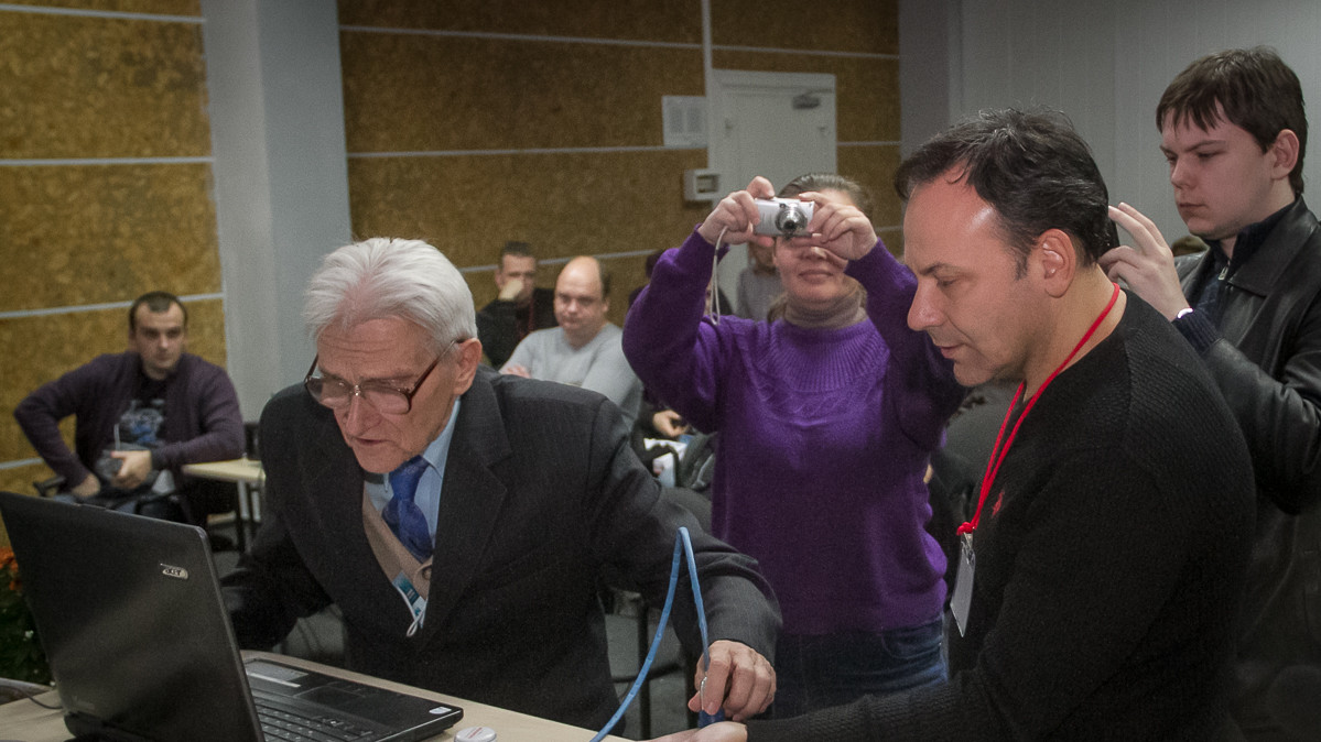 Анатолій Мержвинский показав дію фотогемометра