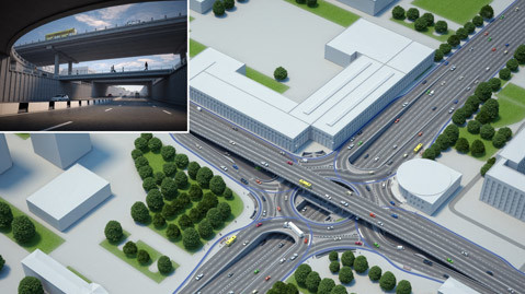 Нова розв'язка на Шулявці повинна стати трирівневої, з велодоріжками