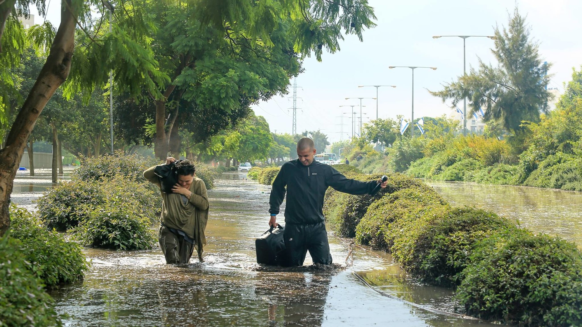 Повінь в Ашкелоні