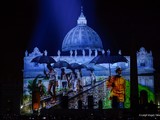 Световое шоу в Ватикане