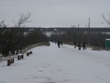 В Станице Луганской находится пункт пересечения линии разграничения